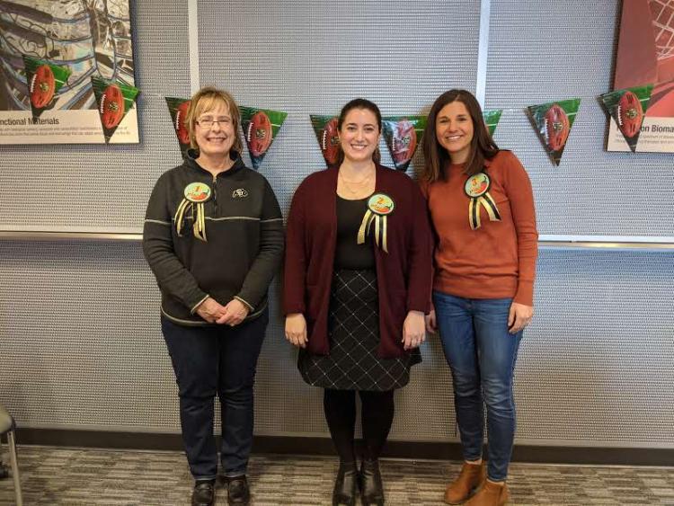 Winners of the chili cookoff