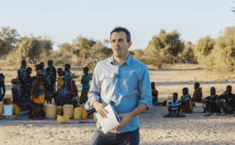 Evan Thomas in Kenya
