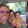Meredith with her husband and son