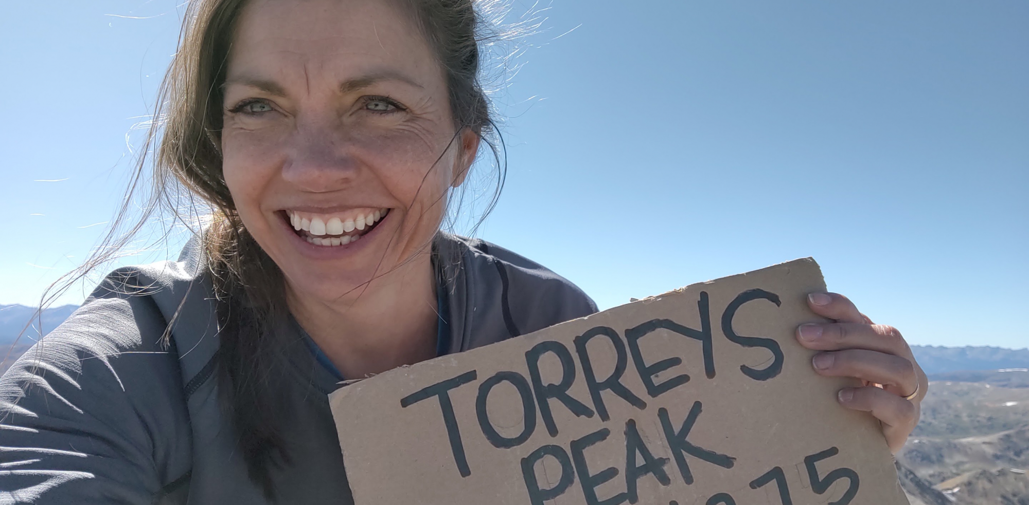 Angela Thieman Dino on Torreys Peak