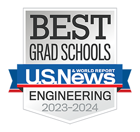 US News & World Report Best Grad Schools Engineering 2023-24 badge graphic