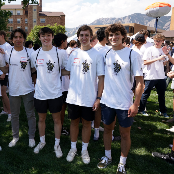 Engineering Connections students participating in the Community Kickoff event.