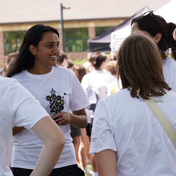 Engineering Connections students participating in the Community Kickoff event.