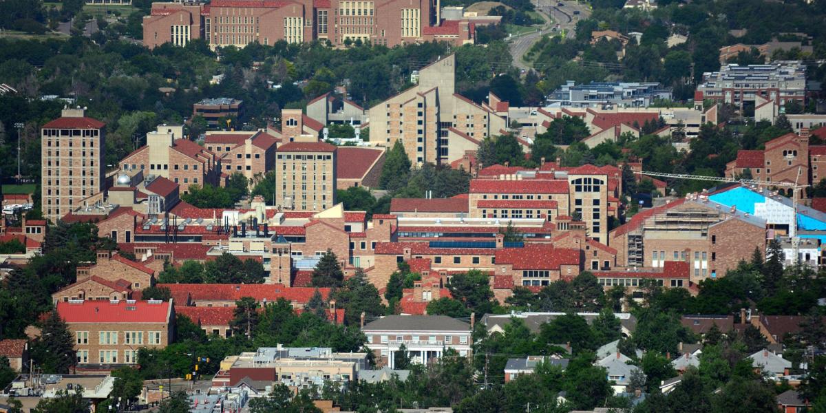 CU Boulder campus