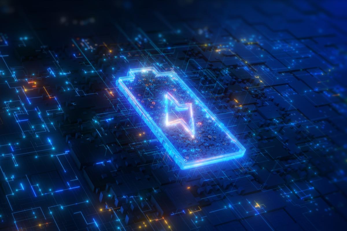 Power electronics illustration