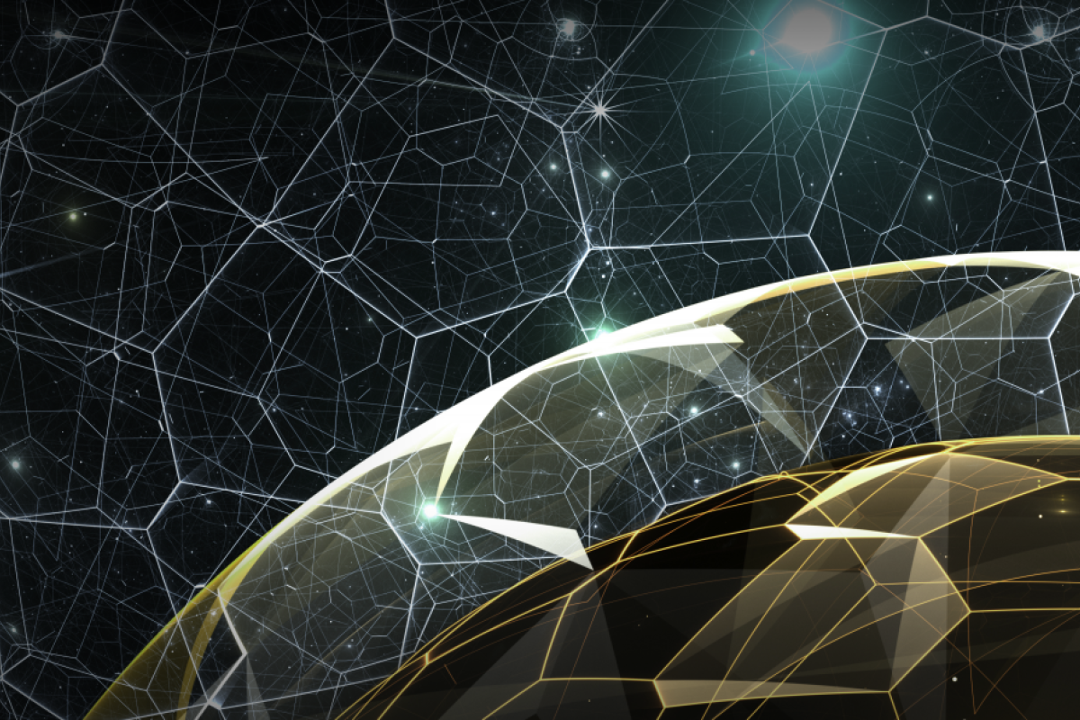 quantum network illustration