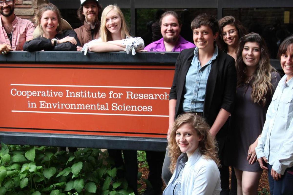 Community College students who participated with REU