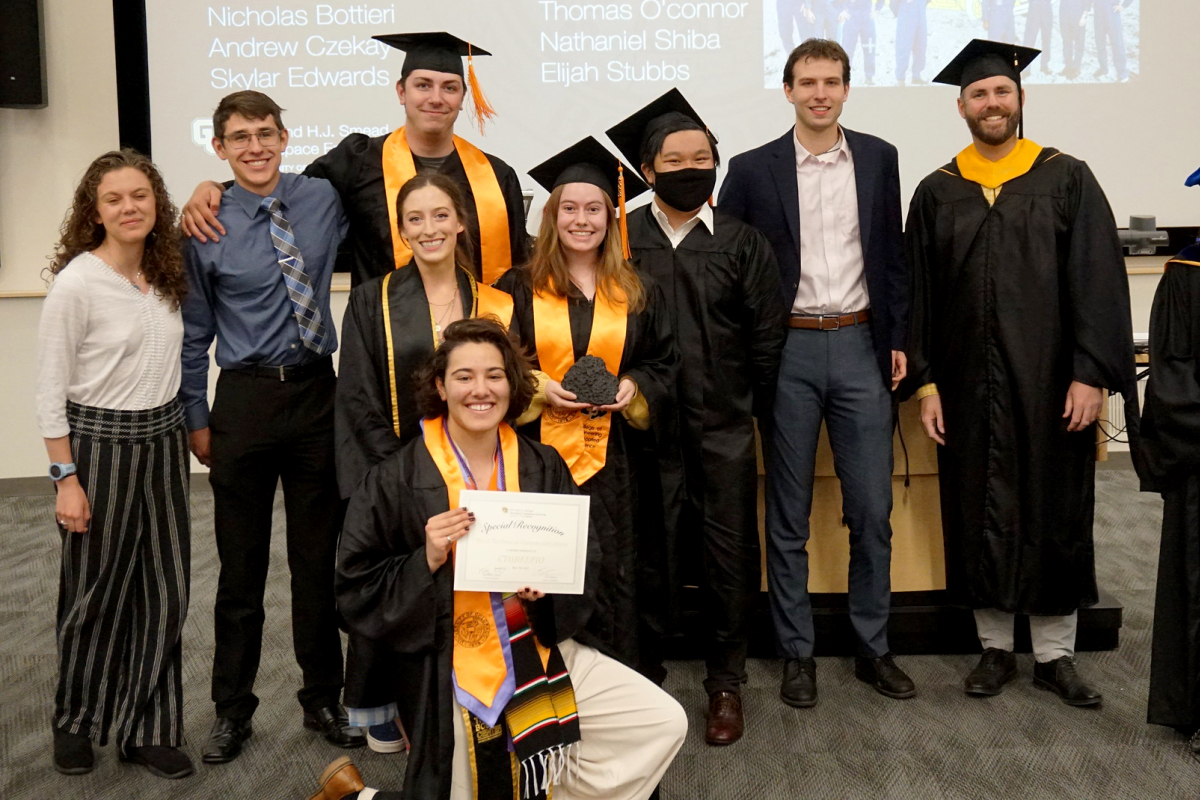 Smead Aerospace student award recipients 2023