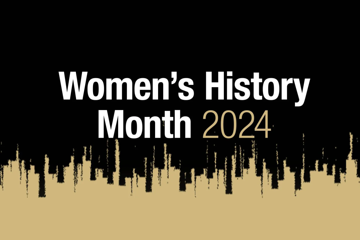 Women's history month header