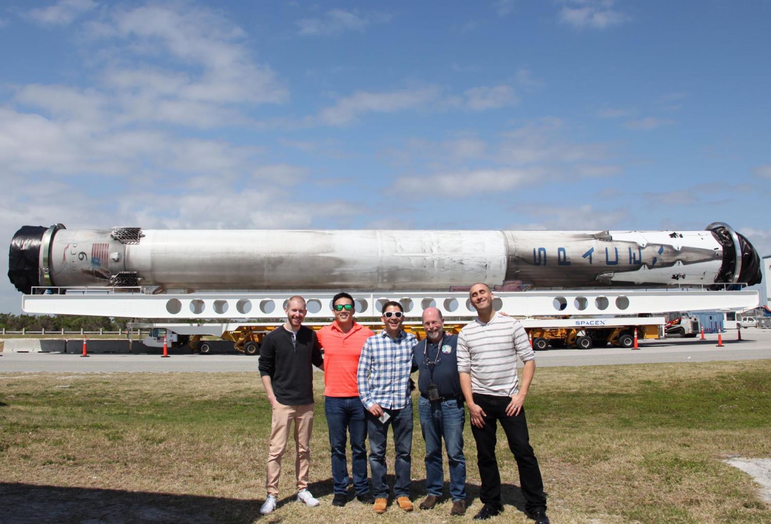  Eric Yarns (KU), Kevin Ngo (KU), Luis Zea (CU), Dr. Joe Tash (KU), and Sam Piper (CU)