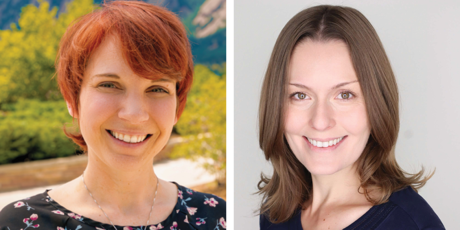 Alison West and Audrey Gilfillan
