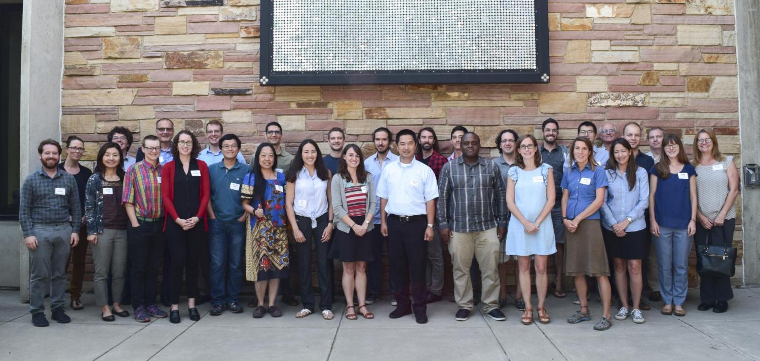 New faculty members group shot