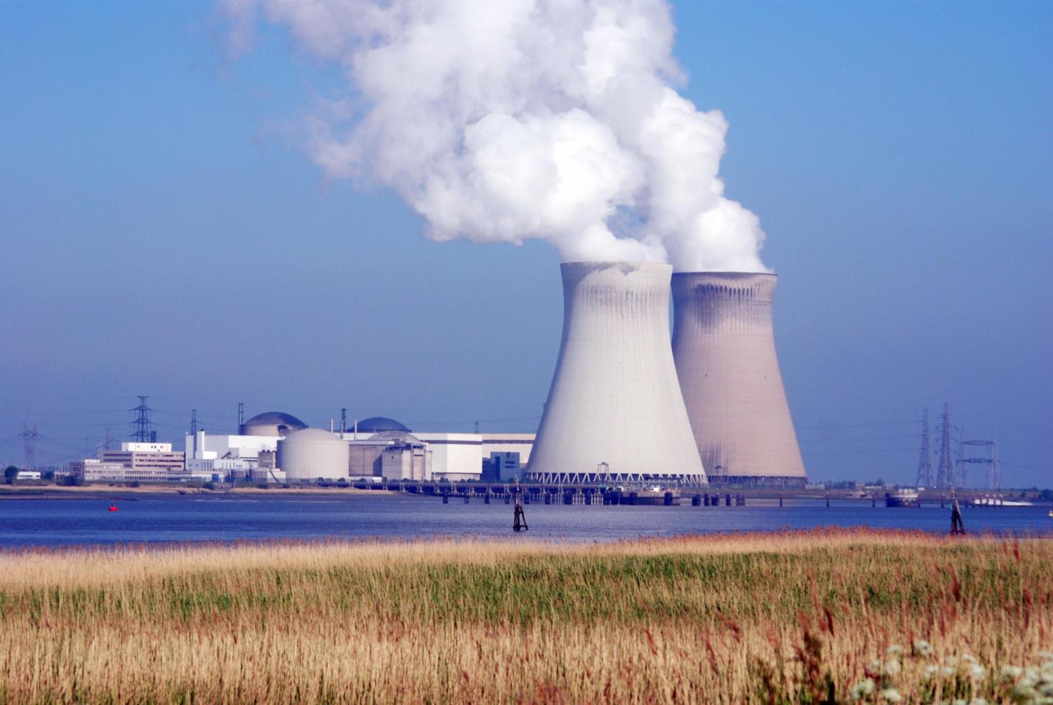 A nuclear power plant