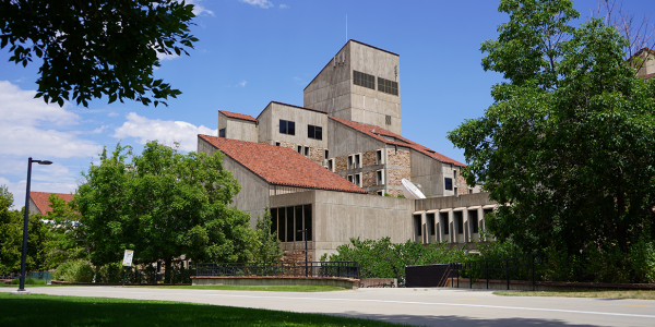 Engineering building at CU Boulder