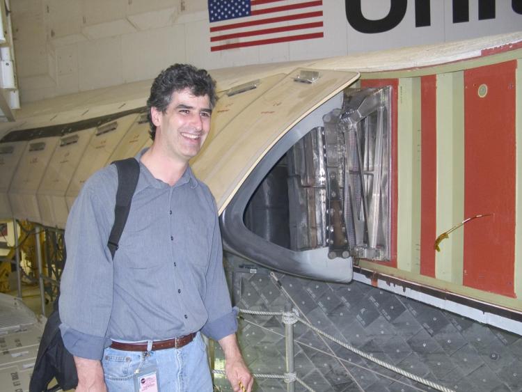 Calomino working at NASA in the past
