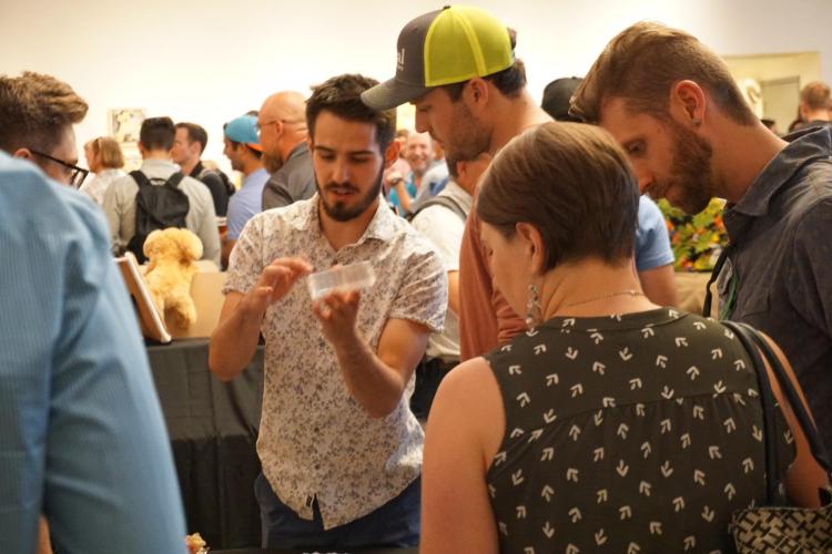 Students show off prototype at demo day