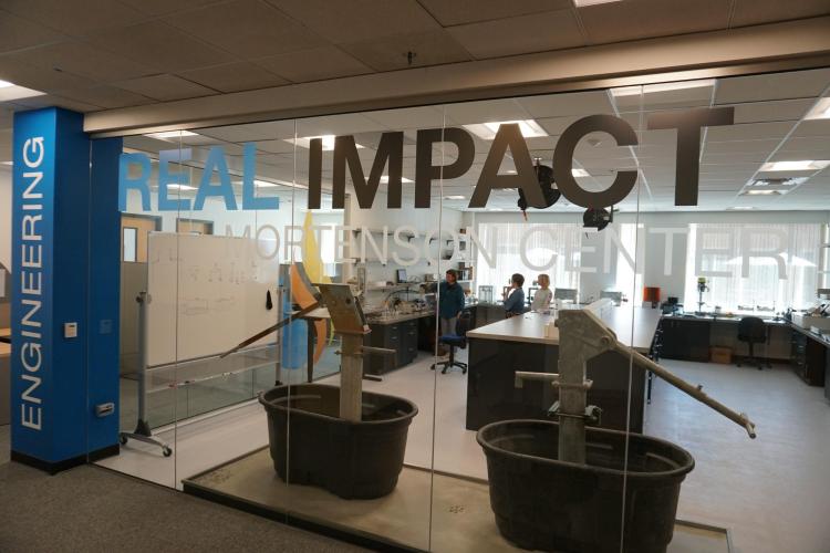 The research area of the Mortenson Center