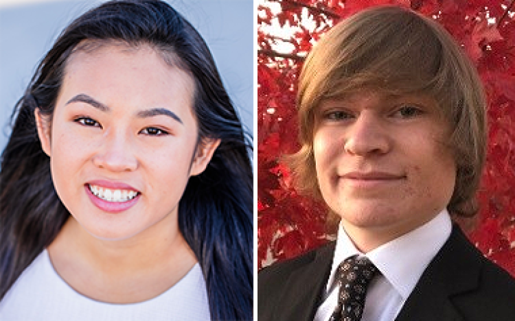 Michelle Lin and Sage Sherman