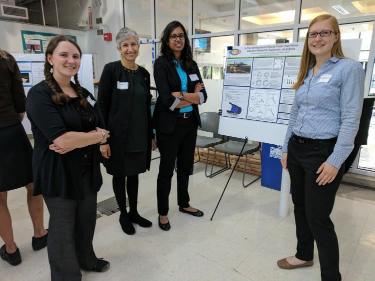 The poster session.