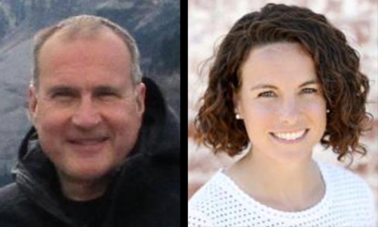 Rick Hieb and Allie Anderson