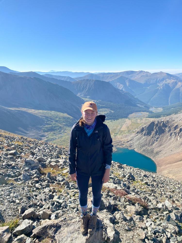Sara Leschova Hiking