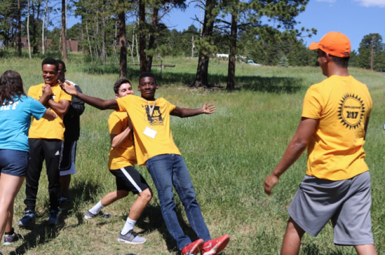 Engineering GoldShirt students