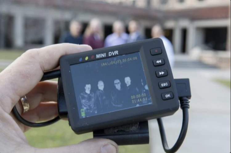 Infrared camera used on campus