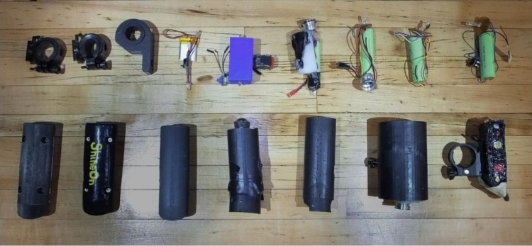 Various iterations of the ShineOn product.
