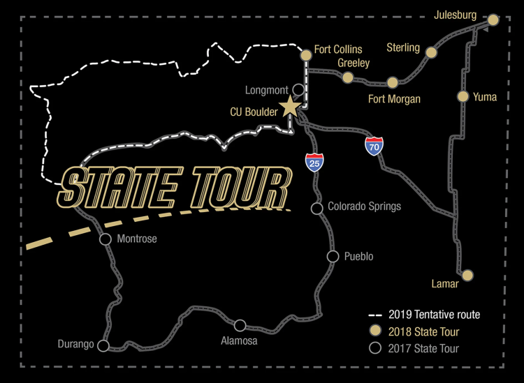 State tour map