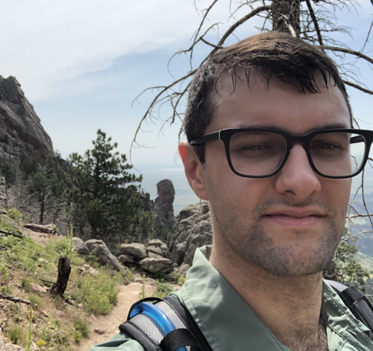 Ryan Tepper on a hike