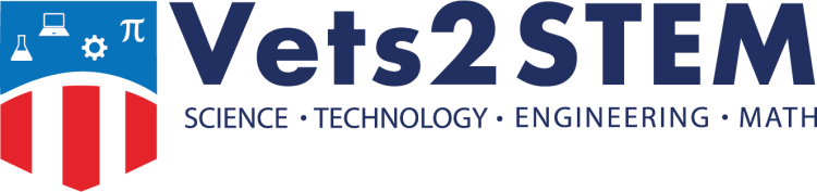 Vets2STEM logo