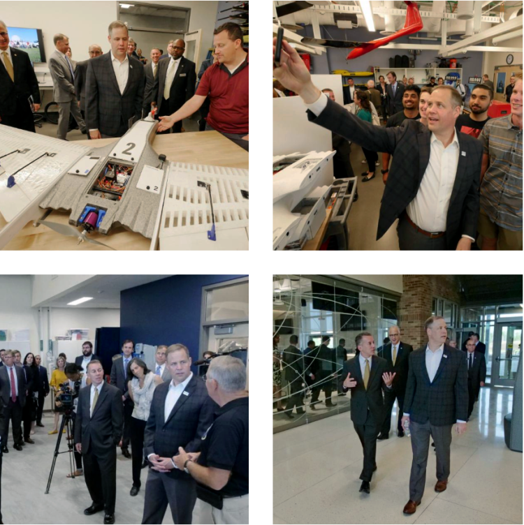 Jim Bridenstein visit photos