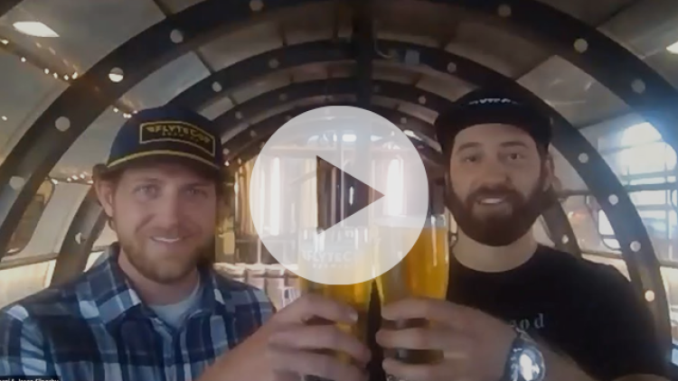 Flyte Co Brewing webinar play button
