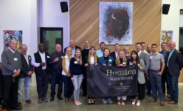 Alumni Attendees at Houston Network Event