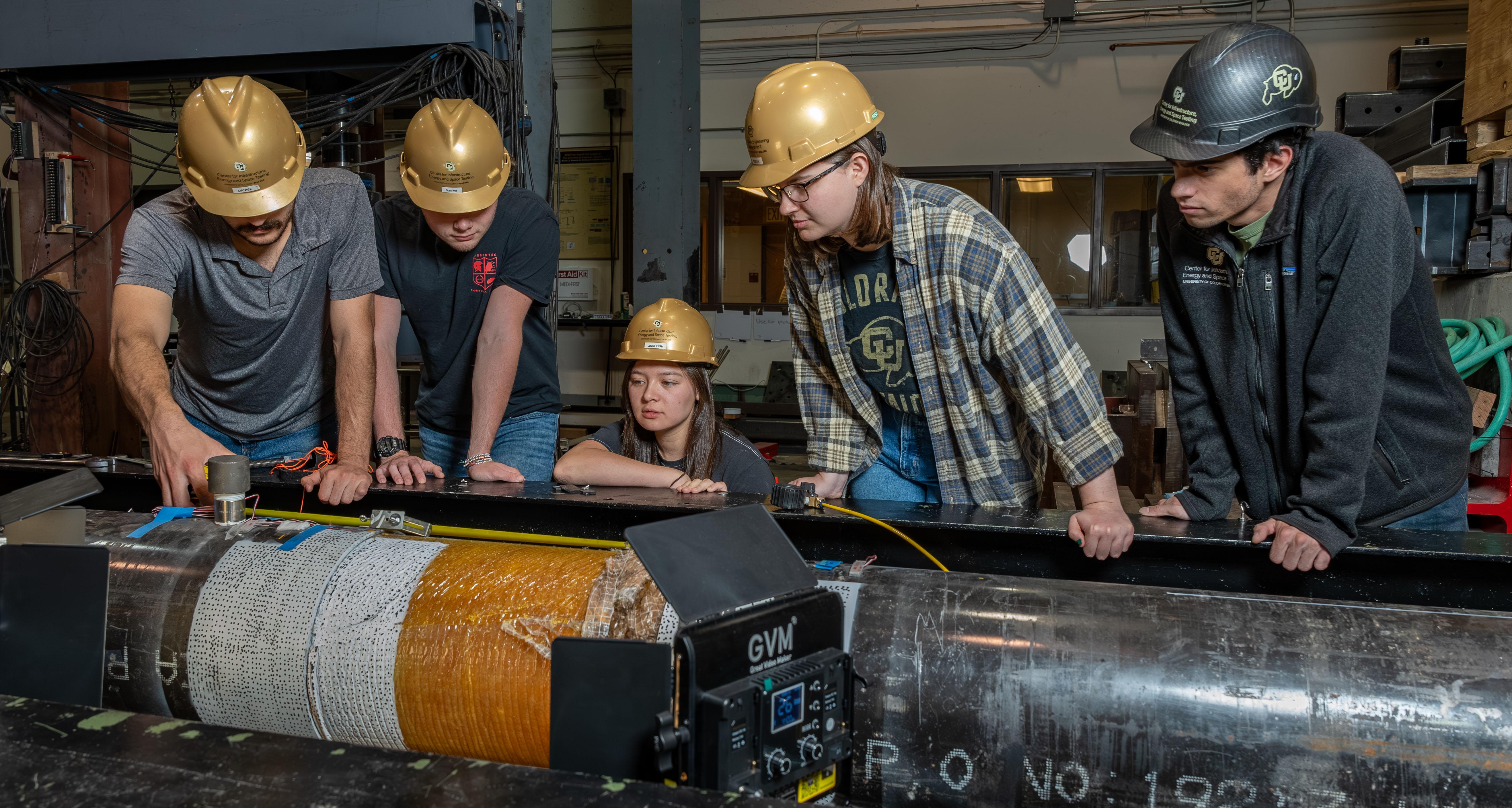 Pipe materials testing