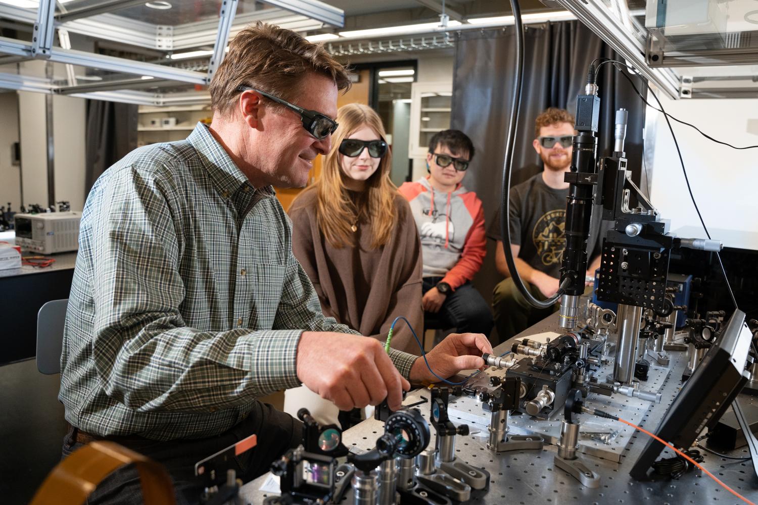 Scott Diddams quantum lab