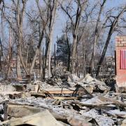 Damage from the Marshall fire.