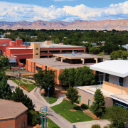 Colorado Mesa University aerial view 