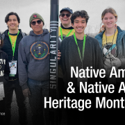 Native American & Native Alaskan Heritage Month 2023 graphic