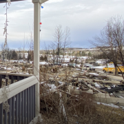 This home in Boulder County survived the Marshall Fire while others nearby weren't as fortunate. (Credit: Caroline Frischmon)