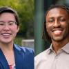 Smead Scholars Madison Lin and Hasani Spann