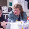 Maureen Lynch in lab