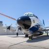 The hurricane hunter airplane at media day
