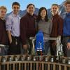 The team with the project.