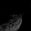 OSIRIS-REx observed small bits of material leaping off the surface of the asteroid Bennu on Jan. 19, 2019. (Credit: NASA/Goddard/University of Arizona/Lockheed Martin)