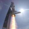 Mach diamonds during the Chimera liftoff.