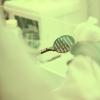 A researcher working in the COSINC lab