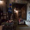 Students working in the tunnels with the drones.