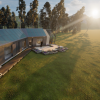 A rendering of the team's house.