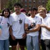 Engineering Connections students participating in the Community Kickoff event.
